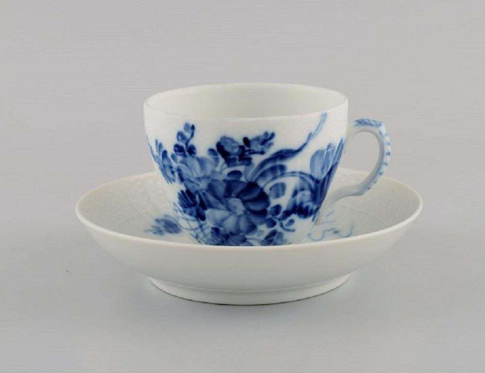 Royal Copenhagen Blue Flower Curved Coffee Service For Ten People, 1980s photo furniture