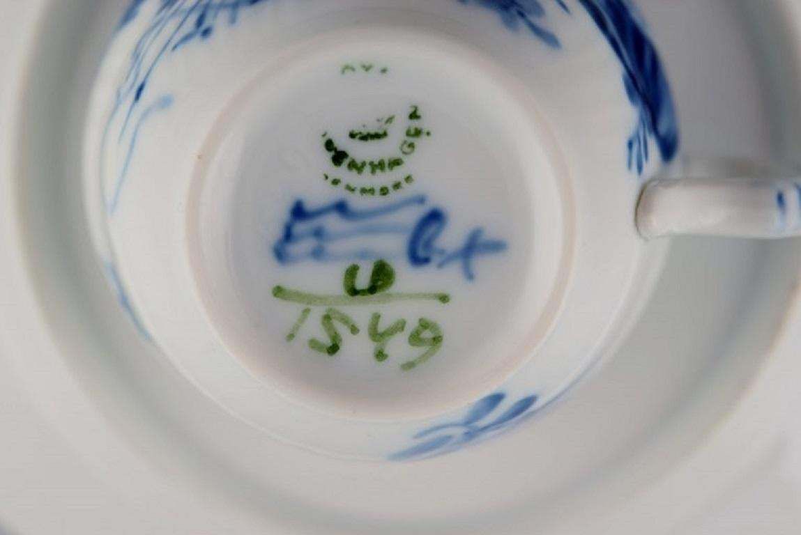 Royal Copenhagen Blue Flower Curved Coffee Service For Ten People, 1980s photo buy