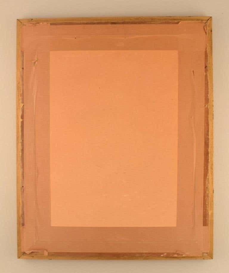 Umar Tell, Sweden, Mixed Media On Paper, 1960s / 70s photo 570.0