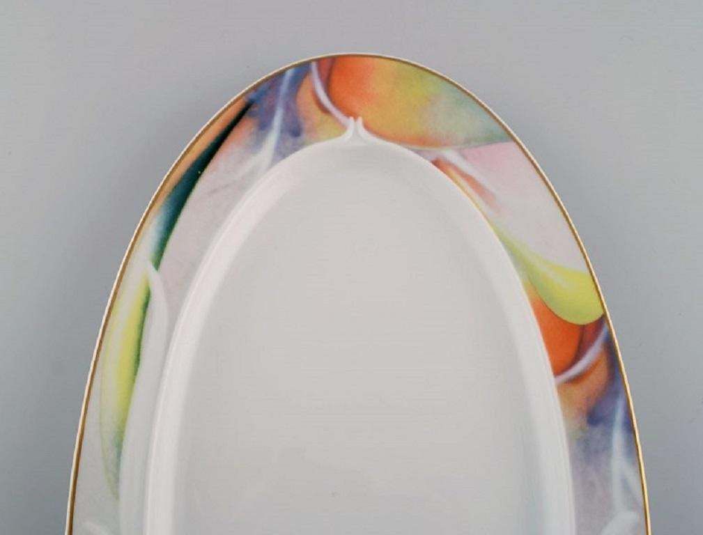 Paul Wunderlich For Rosenthal, Mythos Serving Dish In Porcelain, 1980s / 90s photo for sale