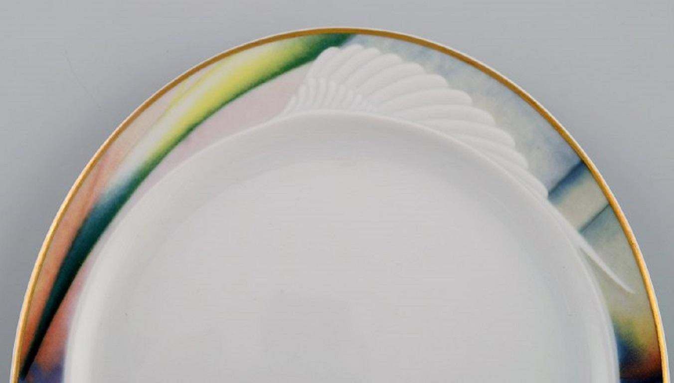Paul Wunderlich For Rosenthal, Four Mythos Porcelain Plates, 1980s / 90s photo for sale