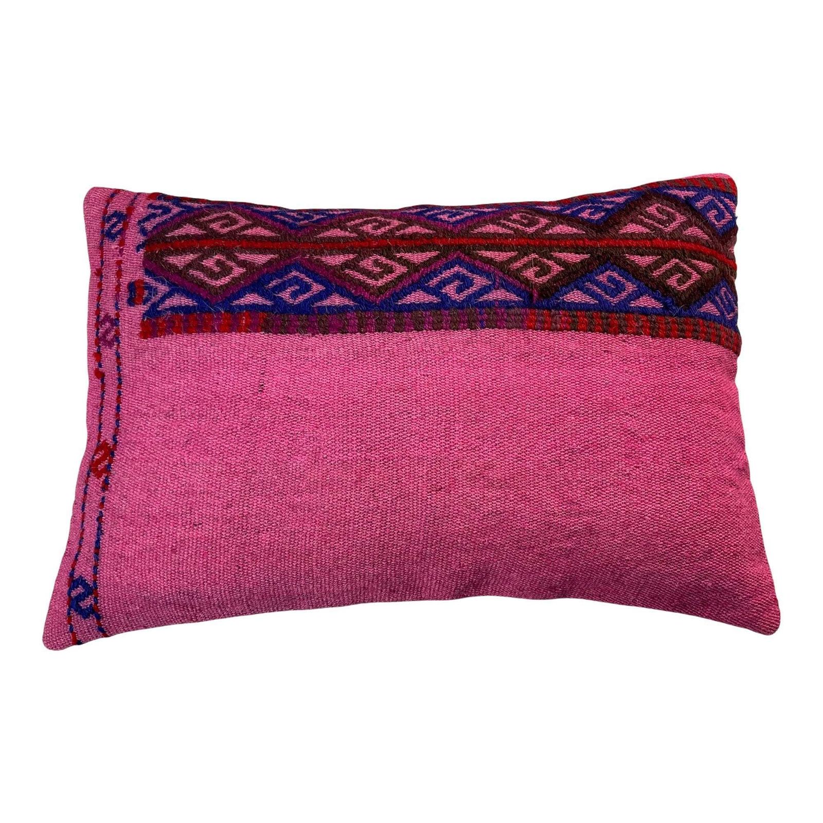 16'x24′ Vintage Anatolische Kilim Kussenhoes, Türkisch Kelim Kissenbezug 40×60 Cm photo vintage