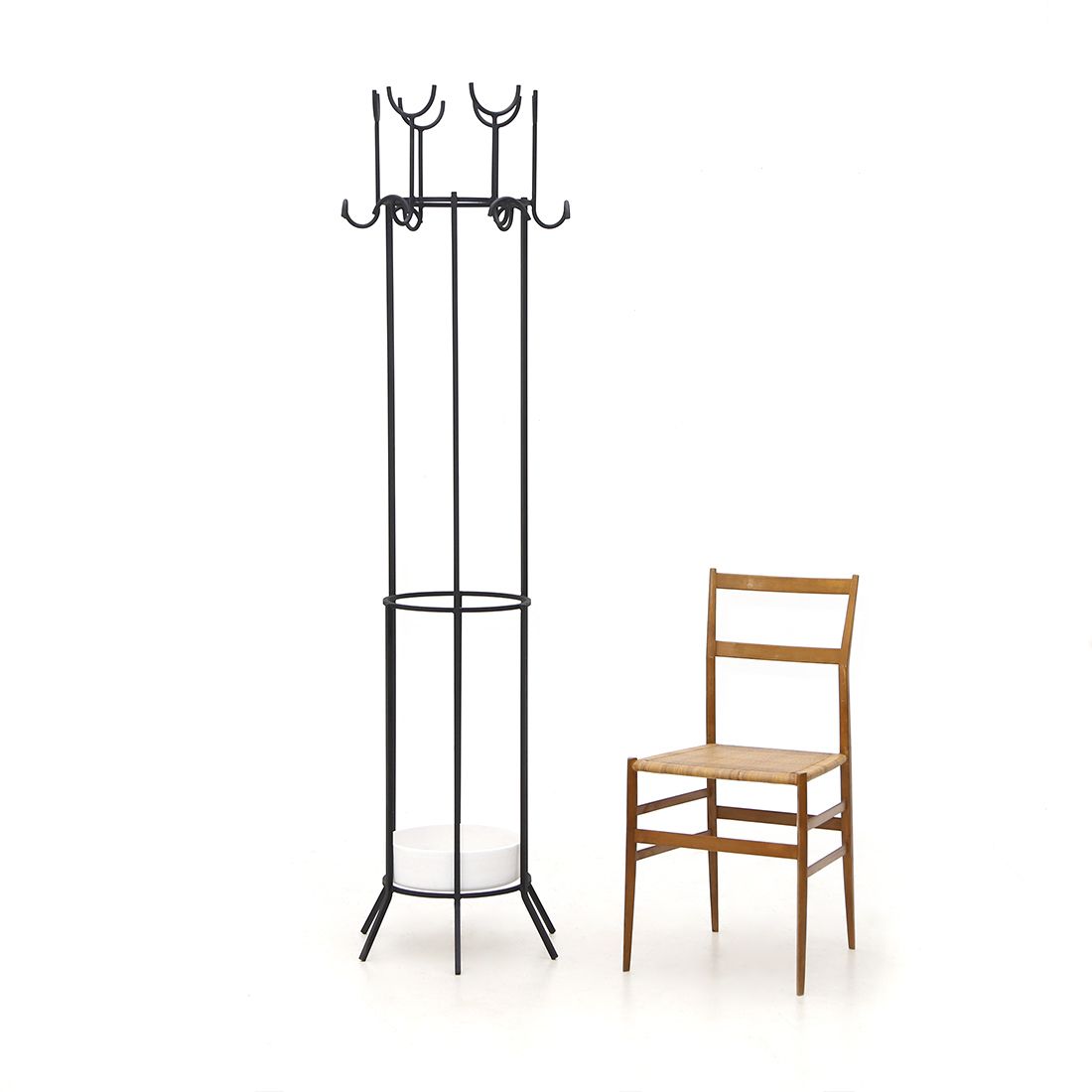 Furniture Metal Coat Stand By Campo And Graffi For Home, 1950's photo