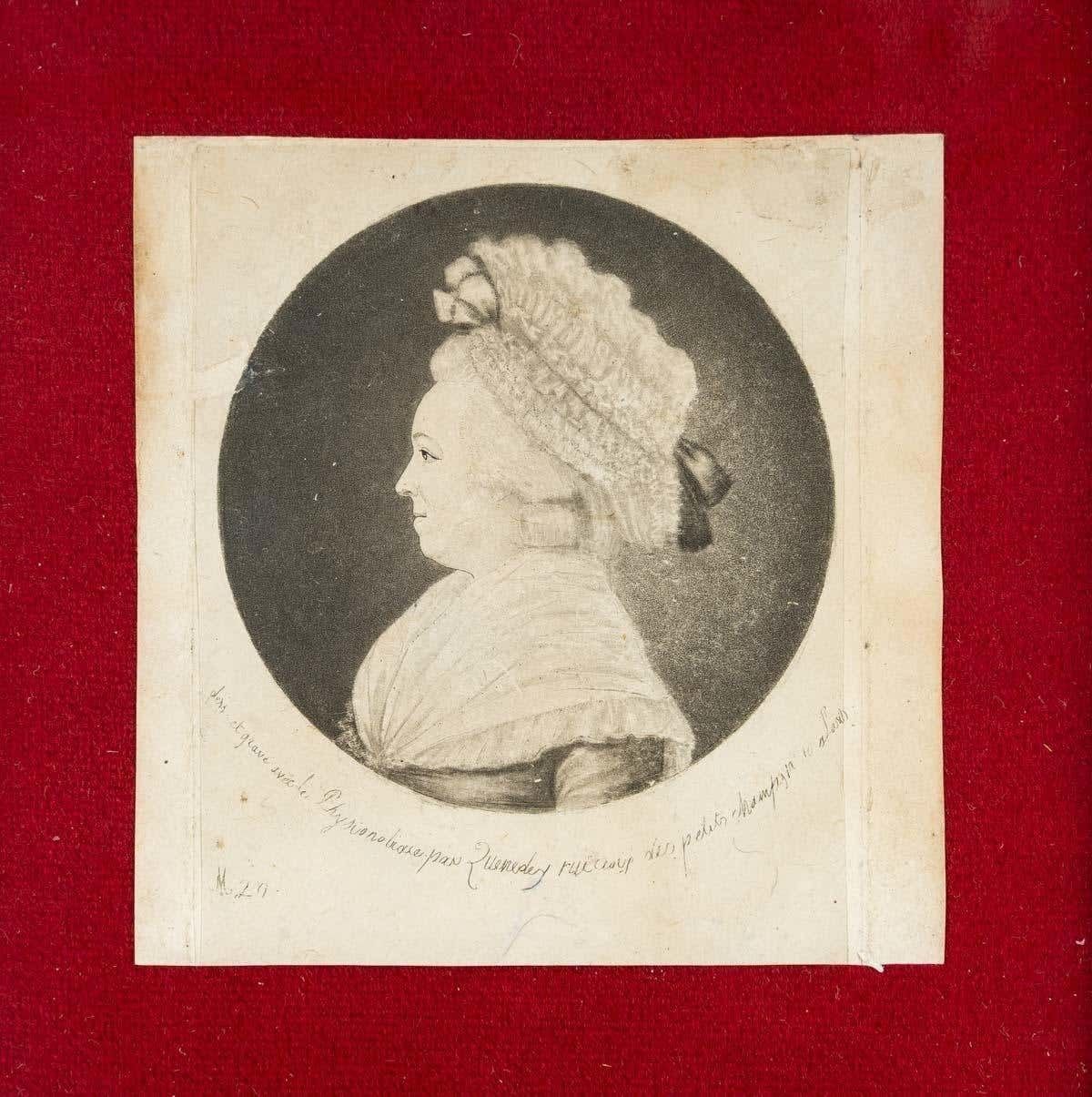 Small Portrait Of Madame De Fougeroux De Bondaroy photo Art