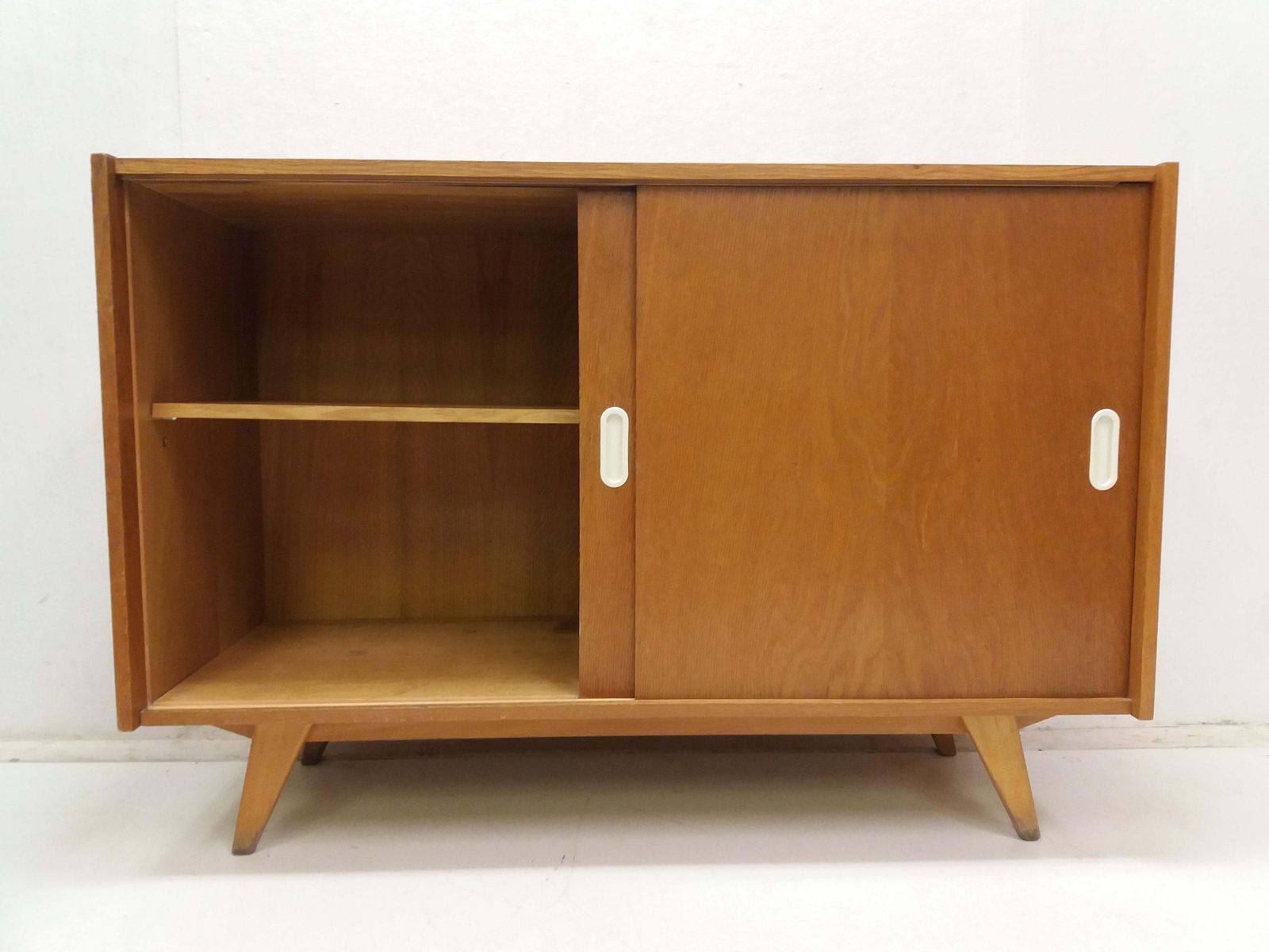 1960 Retro Oak Chest Of Drawers Jiroutek, Czechoslovakia photo Furniture