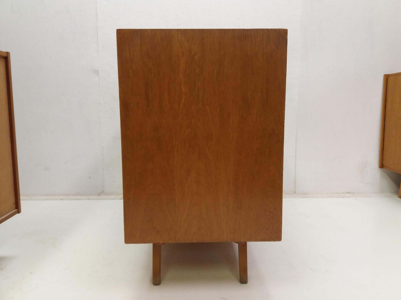 1960 Retro Oak Chest Of Drawers Jiroutek, Czechoslovakia photo vinterior