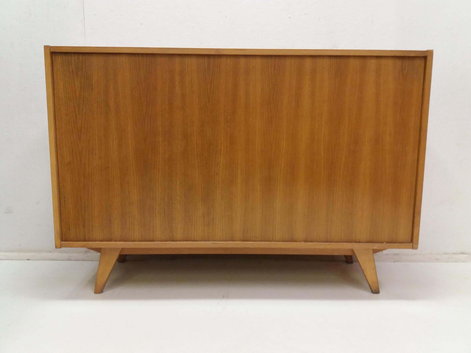 photo furniture 1960 Retro Oak Chest Of Drawers Jiroutek, Czechoslovakia