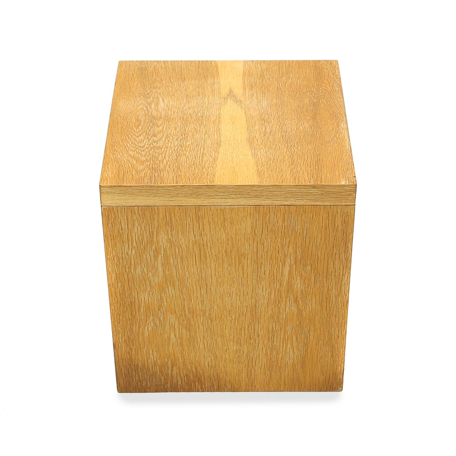 Furniture Wooden Bedside Table, 1970s, Vintage photo