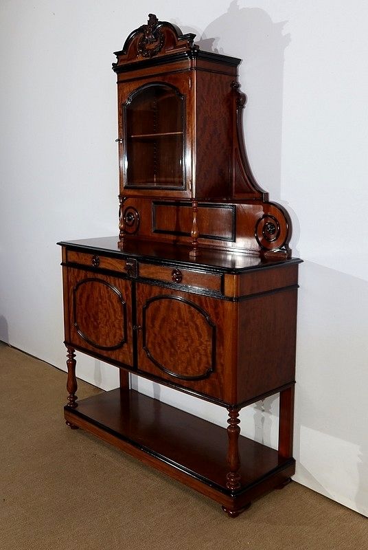 Mahogany  Vitrine,  Late 19th Century photo furniture
