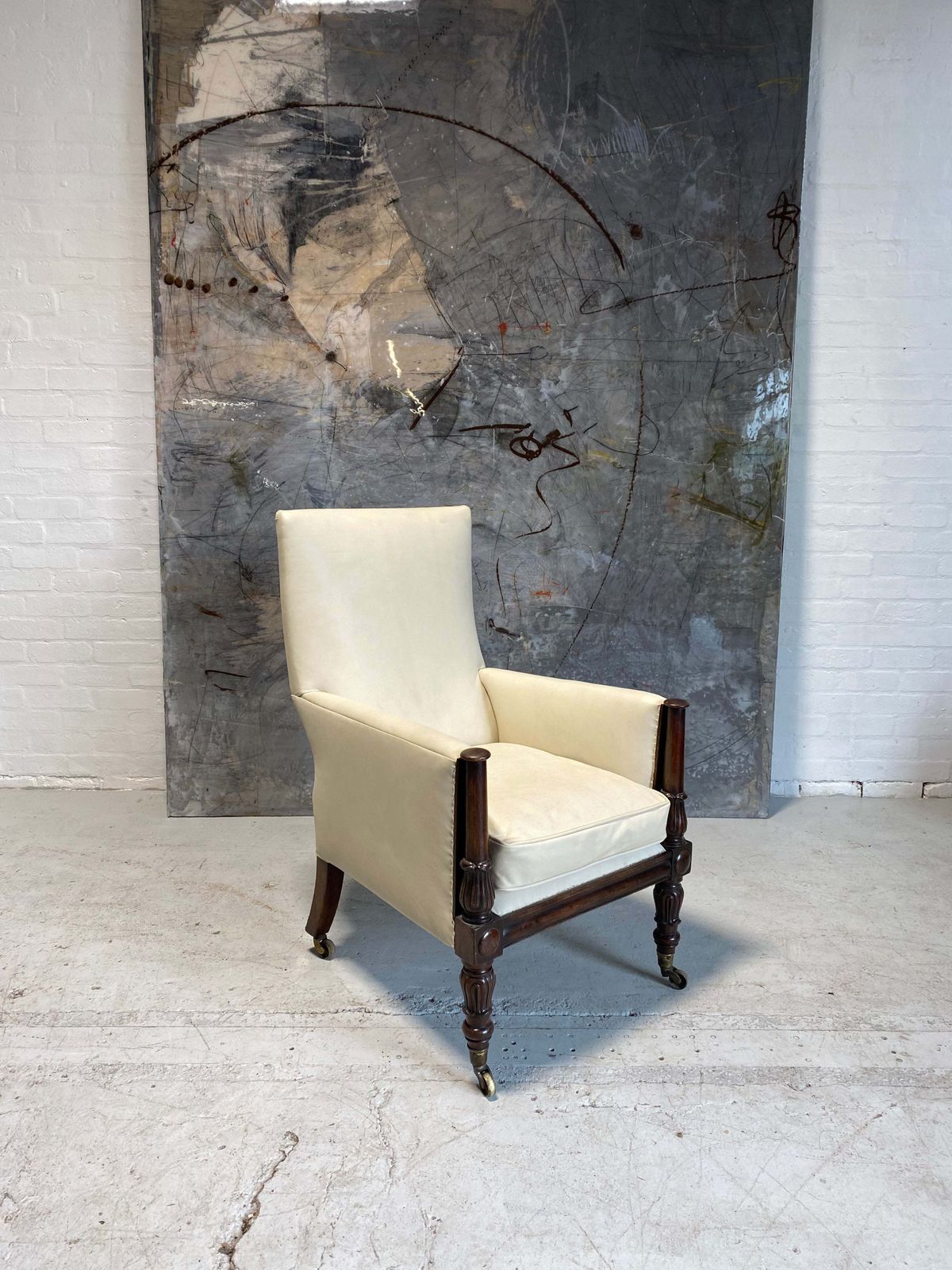 A Fine And Well Proportioned William IV Gentleman’s Library Chair photo vinterior