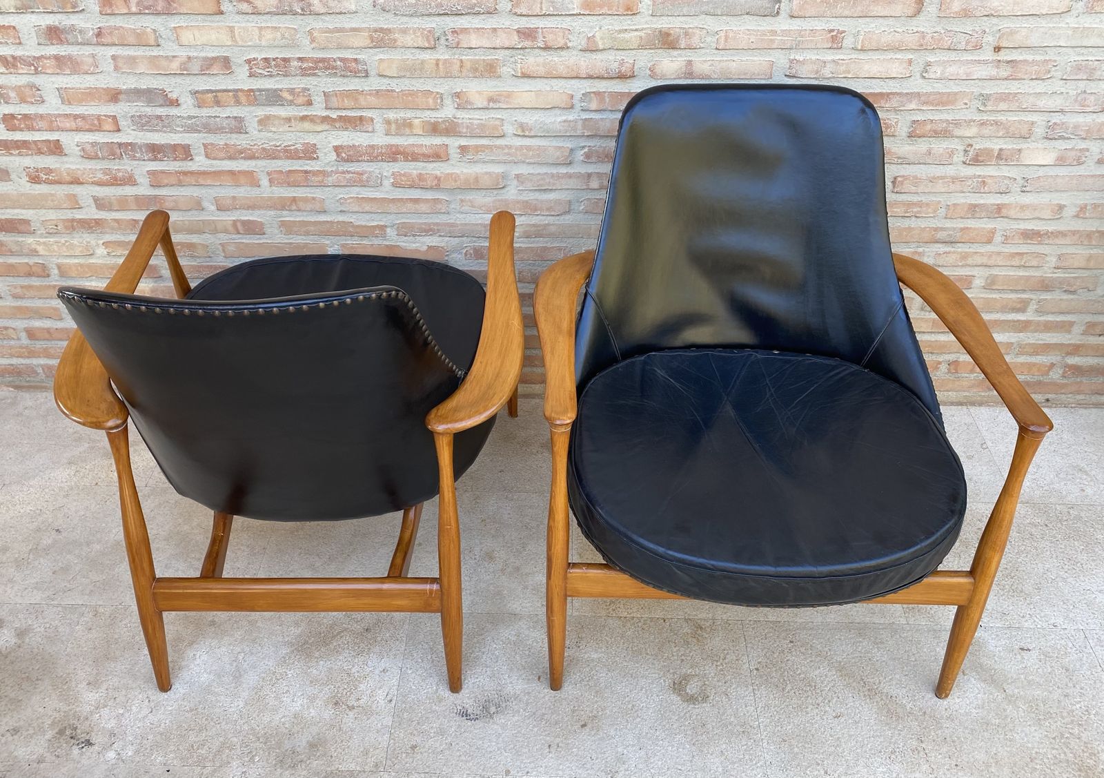 Ib Kofod Larsen Elizabeth Lounge Chair Stijl, Set Van Twee photo buy