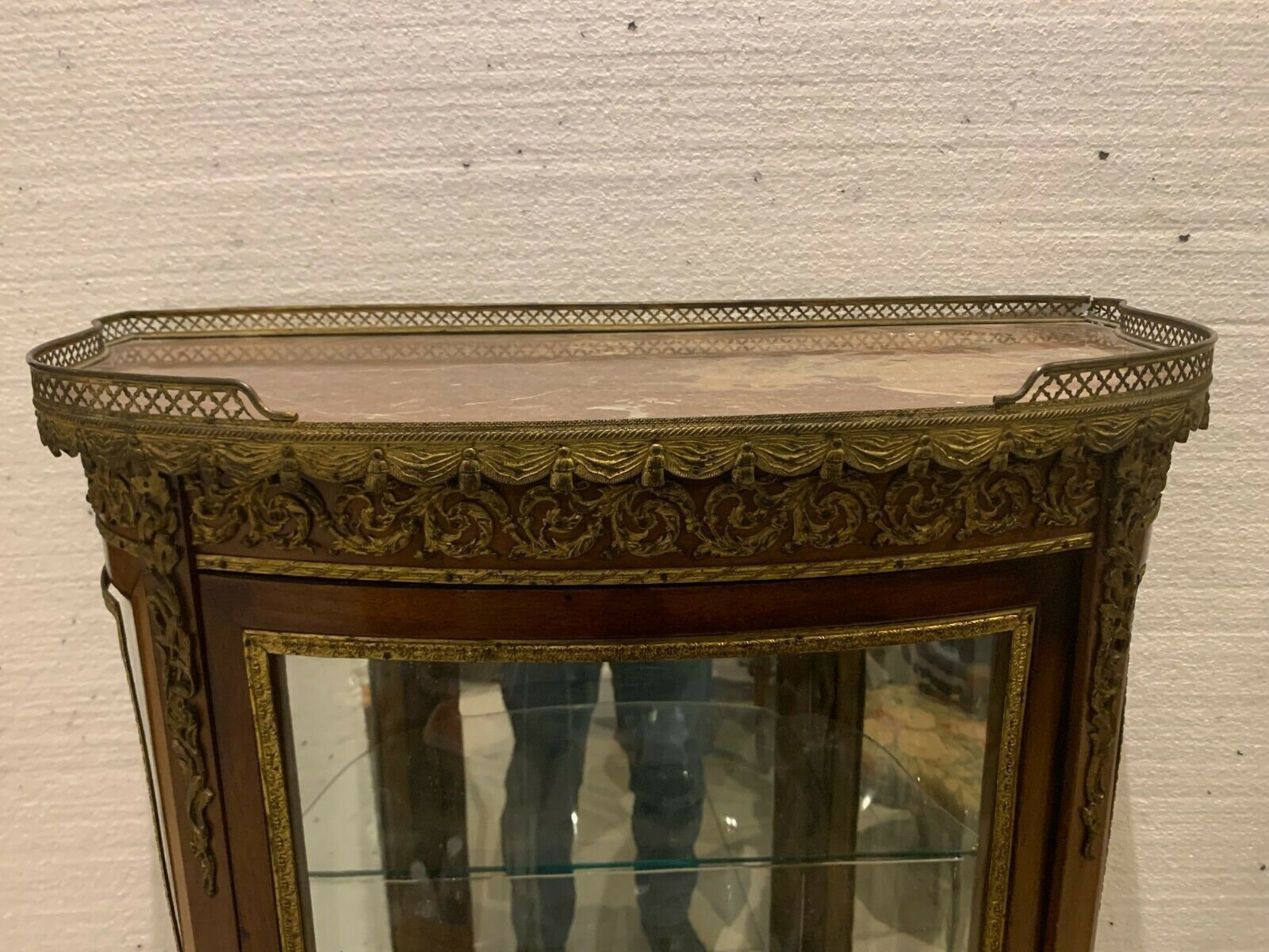 Napoleon III Showcase In Mahogany And Chiseled Bronze XX Century photo furniture