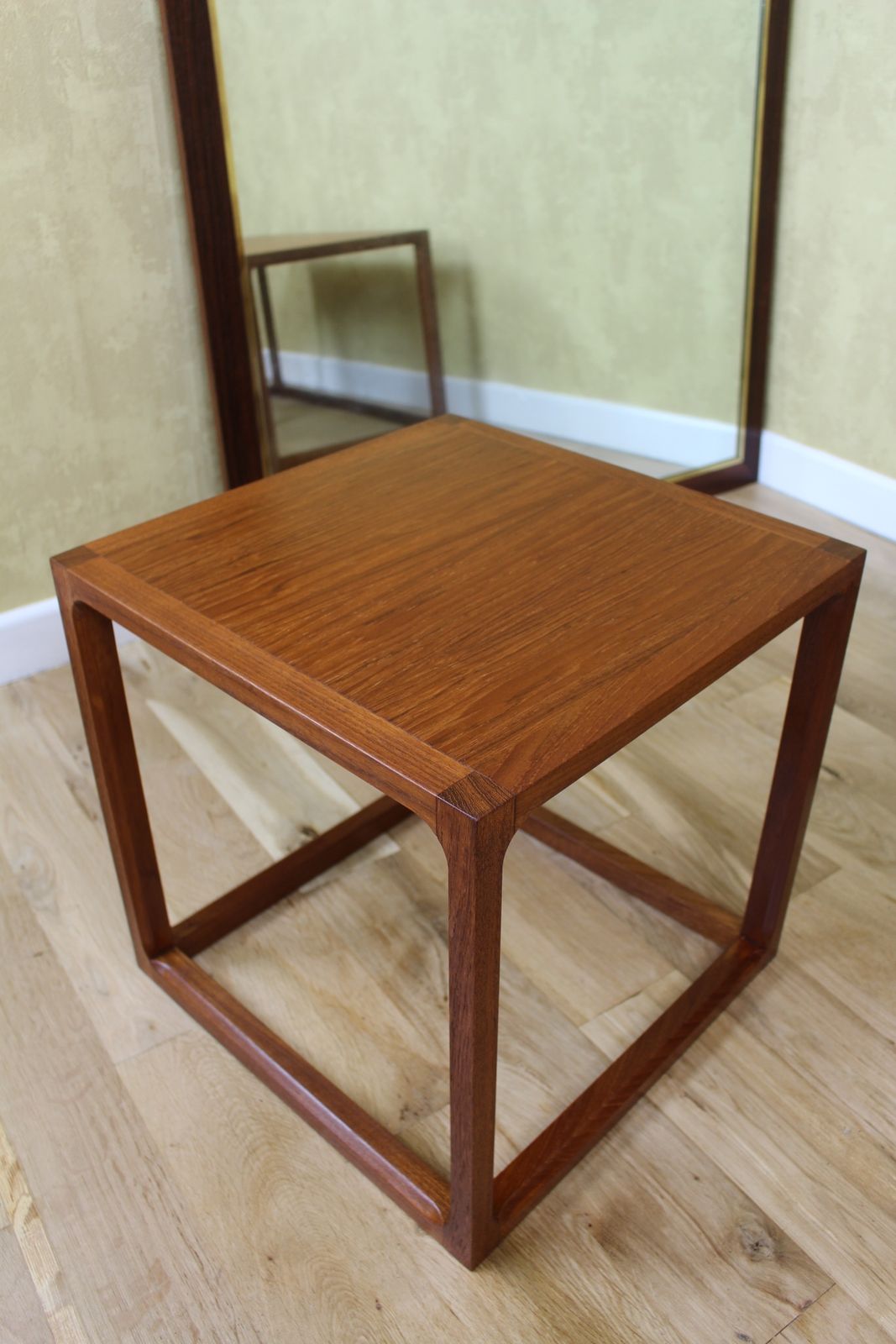 Unusual 1960’s Danish Teak Nest Of Tables By Aksel Kjersgaard Of Odder photo furniture