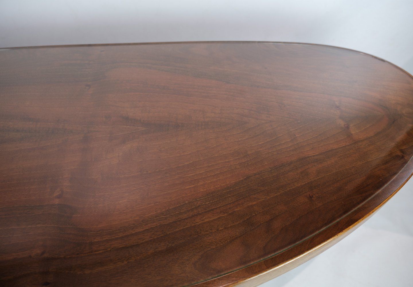 Coffee Table With Glass Top By Danish Master Carpenter In Walnut From Around The 1940s. photo Furniture