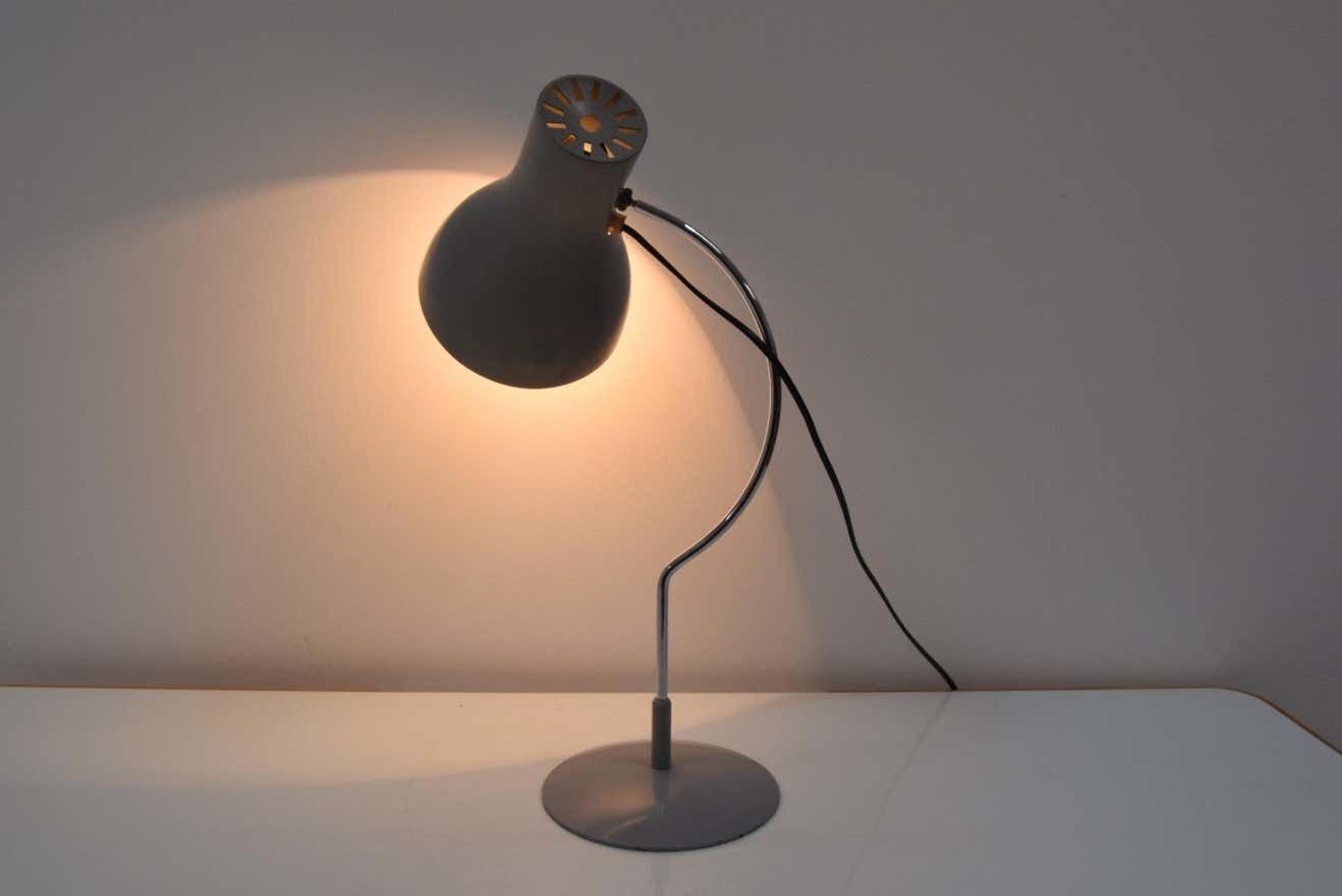 Mid Century Table Lamp Designed By Josef Hurka For Napako,1970's photo 225.0