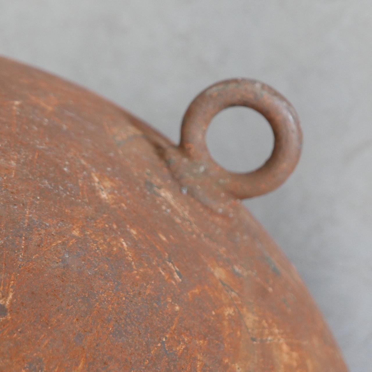 Huge Unusual Metal Ball Buoy Curio photo furniture