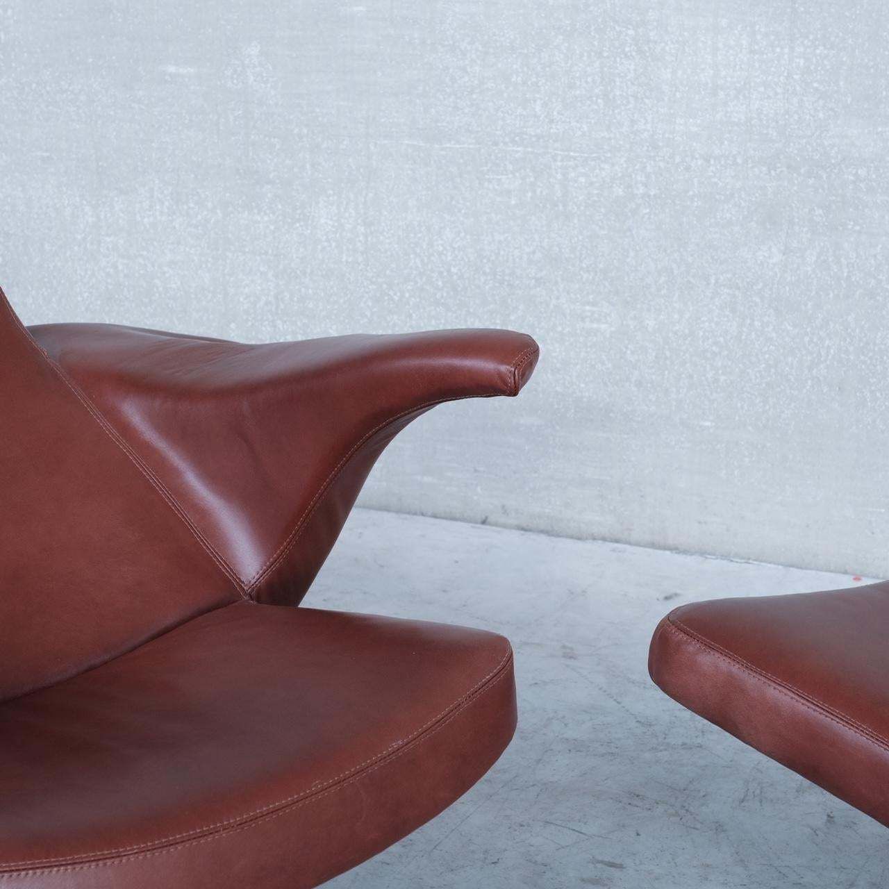 photo furniture Danish Leather Mid Century Armchair By Gösta Berg By Fritz Hansen
