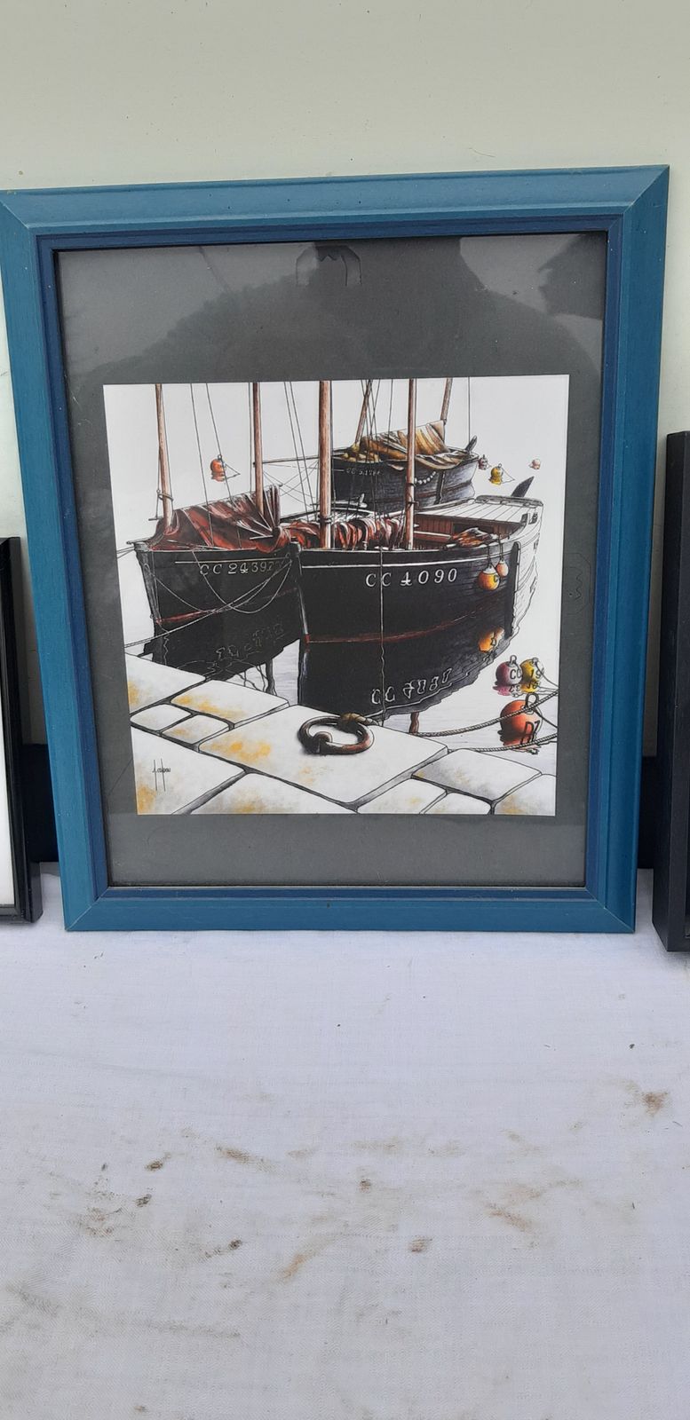 photo for sale 3 Paintings By Alain Couadou, 1970s