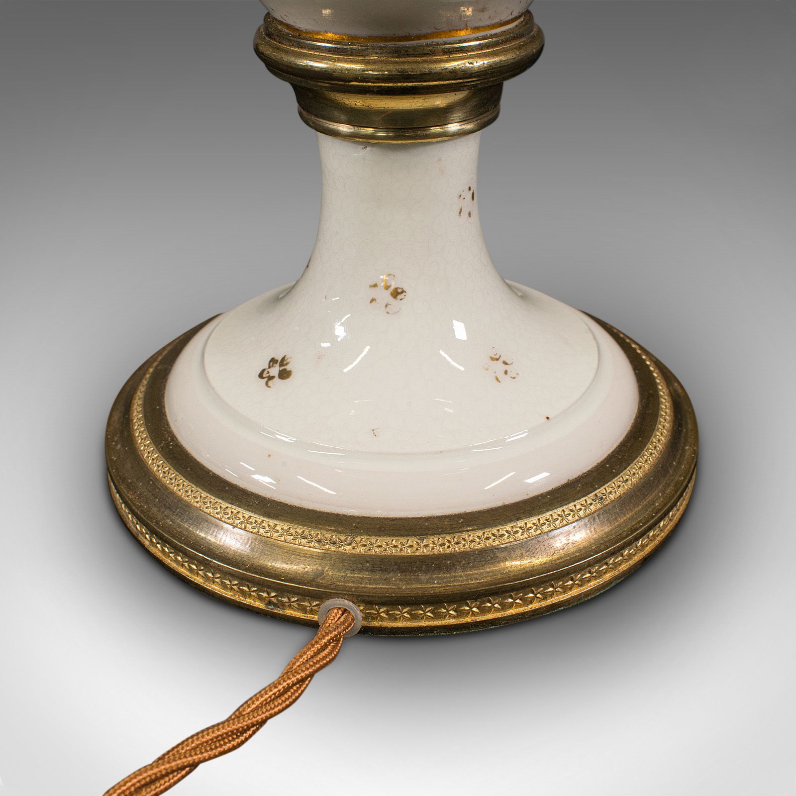 Vintage Decorative Table Lamp, French, Ceramic Urn, Ornamental Light, Circa 1970 photo vinterior