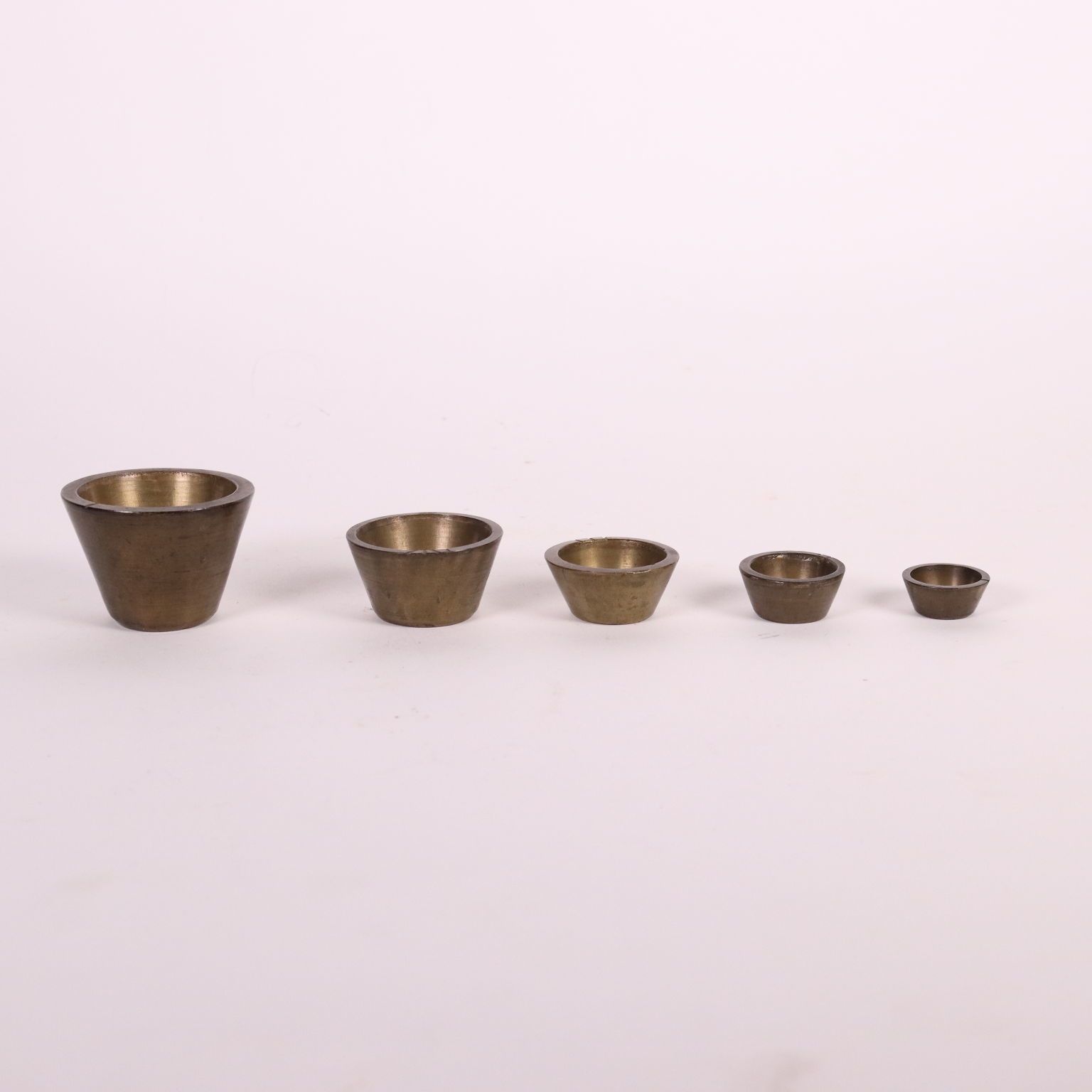 Home Decor Scale With Weights Brass Iron Nuremberg Germany 17th 19th Century photo