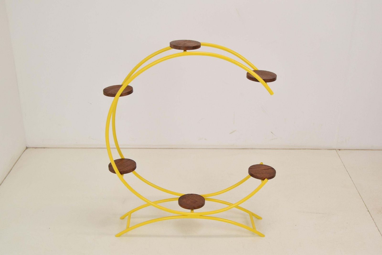 Mid Century Tubular Stand Flowers,1960's. photo furniture
