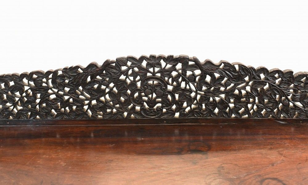 photo furniture Burmese Console Table Antique Carved Burma Furniture 1880