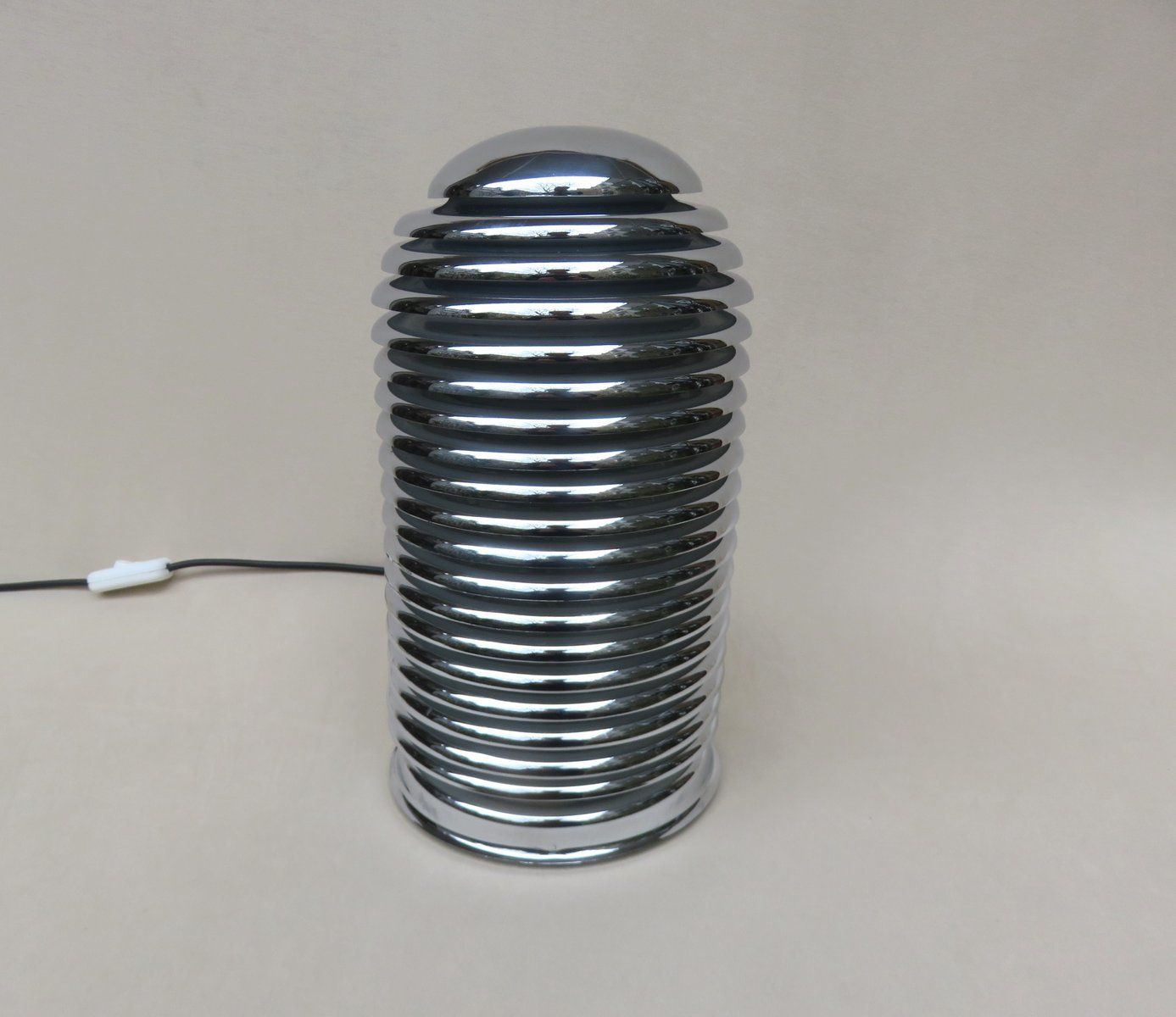 Large Chrome Plated Table Lamp Saturno By Kazuo Motozawa For Staff, 1970s photo furniture