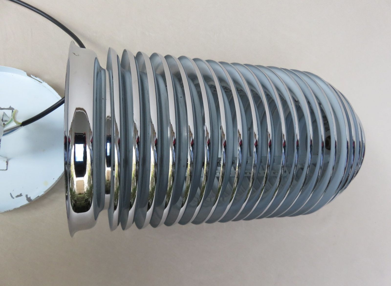 photo furniture Large Chrome Plated Table Lamp Saturno By Kazuo Motozawa For Staff, 1970s