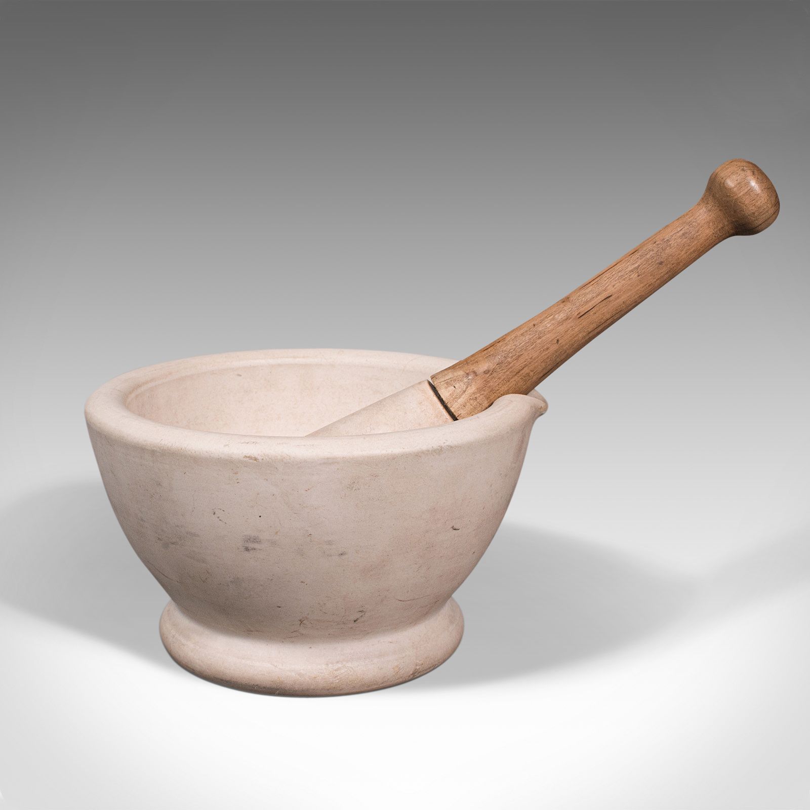 Antique Mortar And Pestle, English, Ceramic, Apothecary, Cookery Tool photo buy