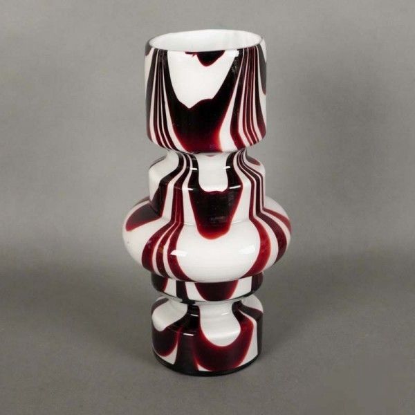 Murano Glass Vase By Carlo Moretti  Italy 1960   1970
