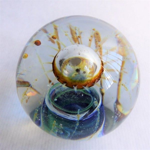 Glass Paperweight From Malta. 1970   1975 photo furniture