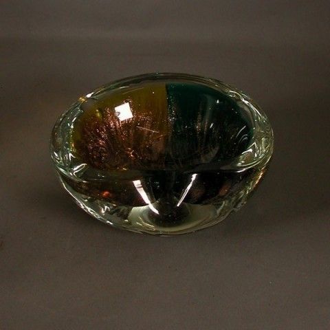 Murano Ashtray. Fratelli Toso. Italy. 1950   1955. photo 262.0