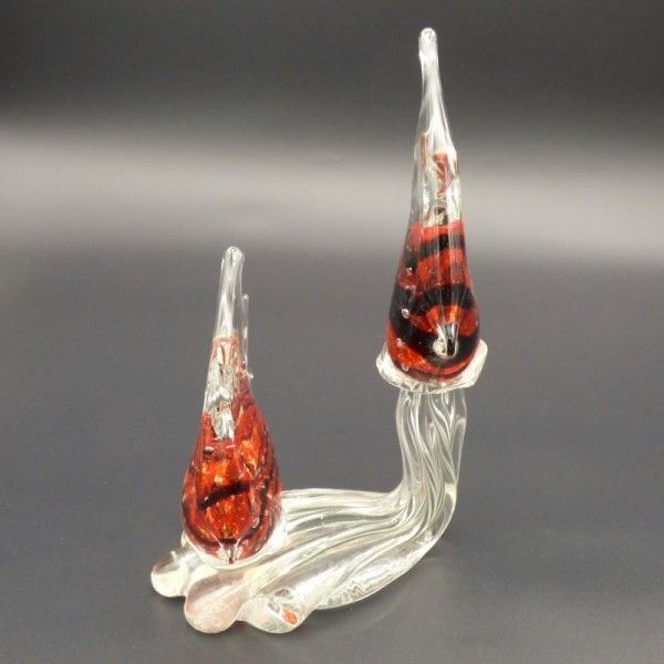 Angel Fish By Murano Glass From Archimede Seguso. Italy 1960   1965. photo Art