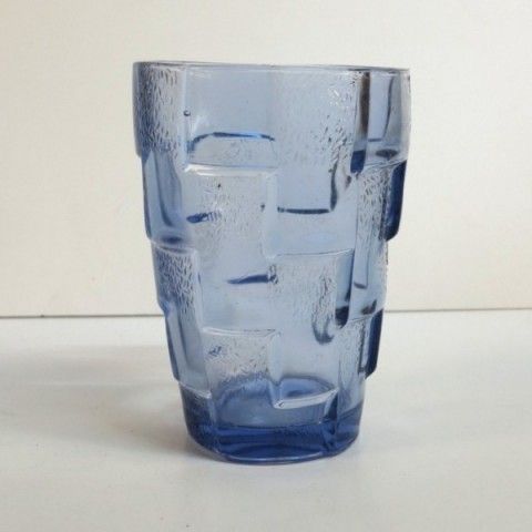 Art Deco Glass Vase. France 1930   1935.
