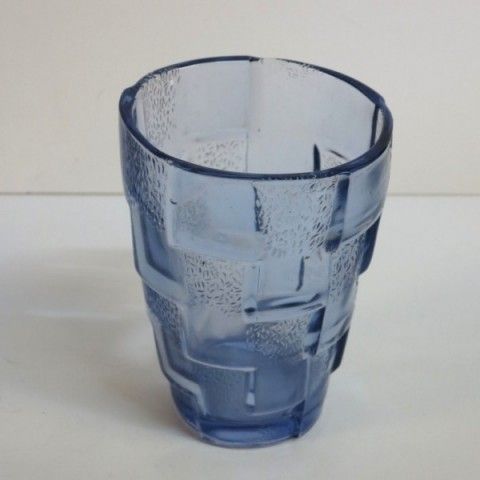 Art Deco Glass Vase. France 1930   1935. photo furniture
