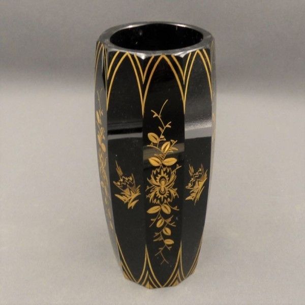 Art Nouveau Glass Vase By Moser Karlsbad. 1900   1920 photo furniture