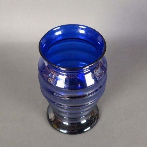 Art Nouveau Glass Vase By Jean Beck Munich. 1900   1920 photo vinterior