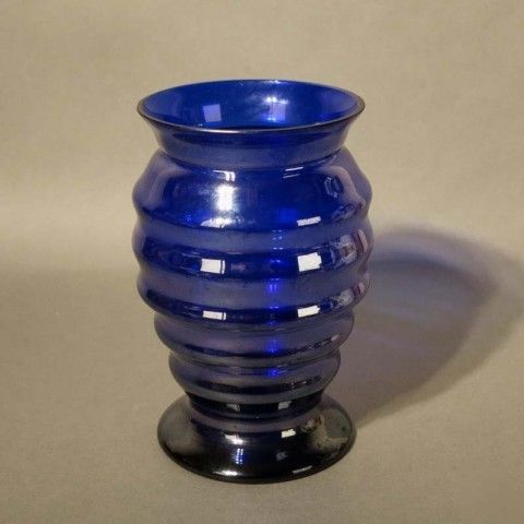 Art Nouveau Glass Vase By Jean Beck Munich. 1900   1920 photo buy