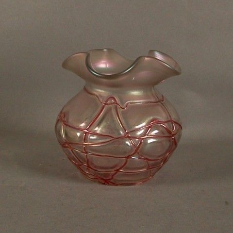 Art Nouveau. Glass Vase. Palme Koenig. 1900   1920 photo vinterior