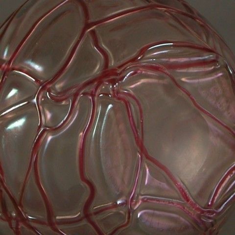 photo furniture Art Nouveau. Glass Vase. Palme Koenig. 1900   1920