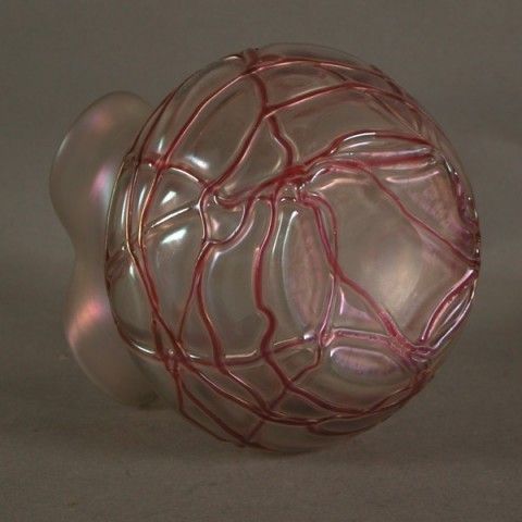 Home Decor Art Nouveau. Glass Vase. Palme Koenig. 1900   1920 photo