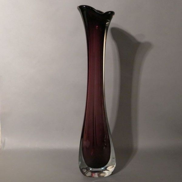 Big Purple Murano Glass Vase. 1950   1959 photo furniture