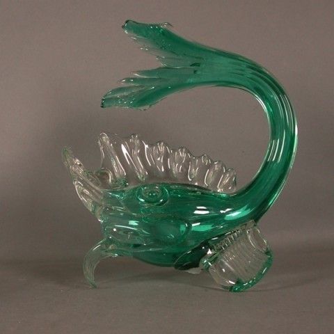 Big Glass Fish. Murano. Italy. 1960   1965 photo 130.0
