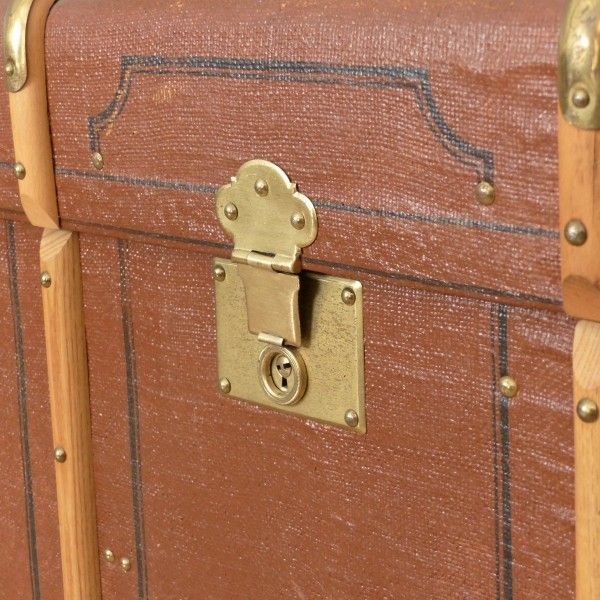 Antique Travel Suitcase. Germany 1900   1920 photo furniture