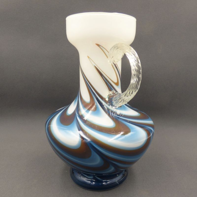 Italian Murano Glass Vase By Carlo Moretti, 1970s photo Home Decor