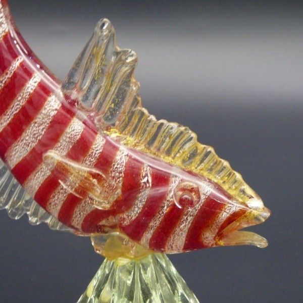 Large Murano Sculpture With Gold Flakes By Archimede Seguso. 1950   1960 photo furniture