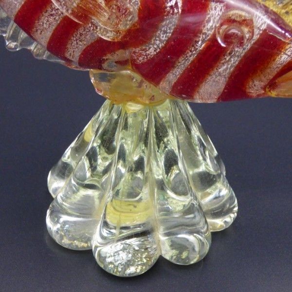 Large Murano Sculpture With Gold Flakes By Archimede Seguso. 1950   1960 photo Home Decor