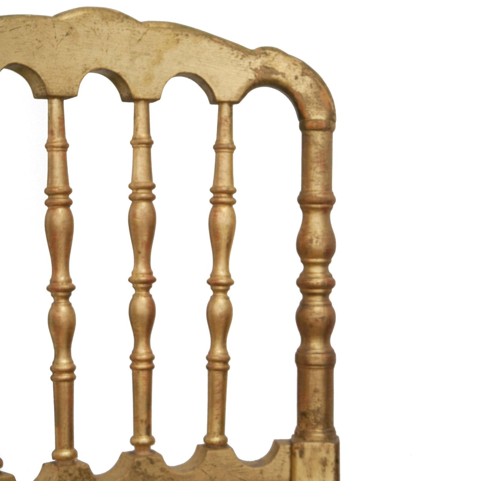 Napoleon III Chiavari Solid Wooden Hand Crafted Gold Leaf Chairs, France, 1960 photo 468.0