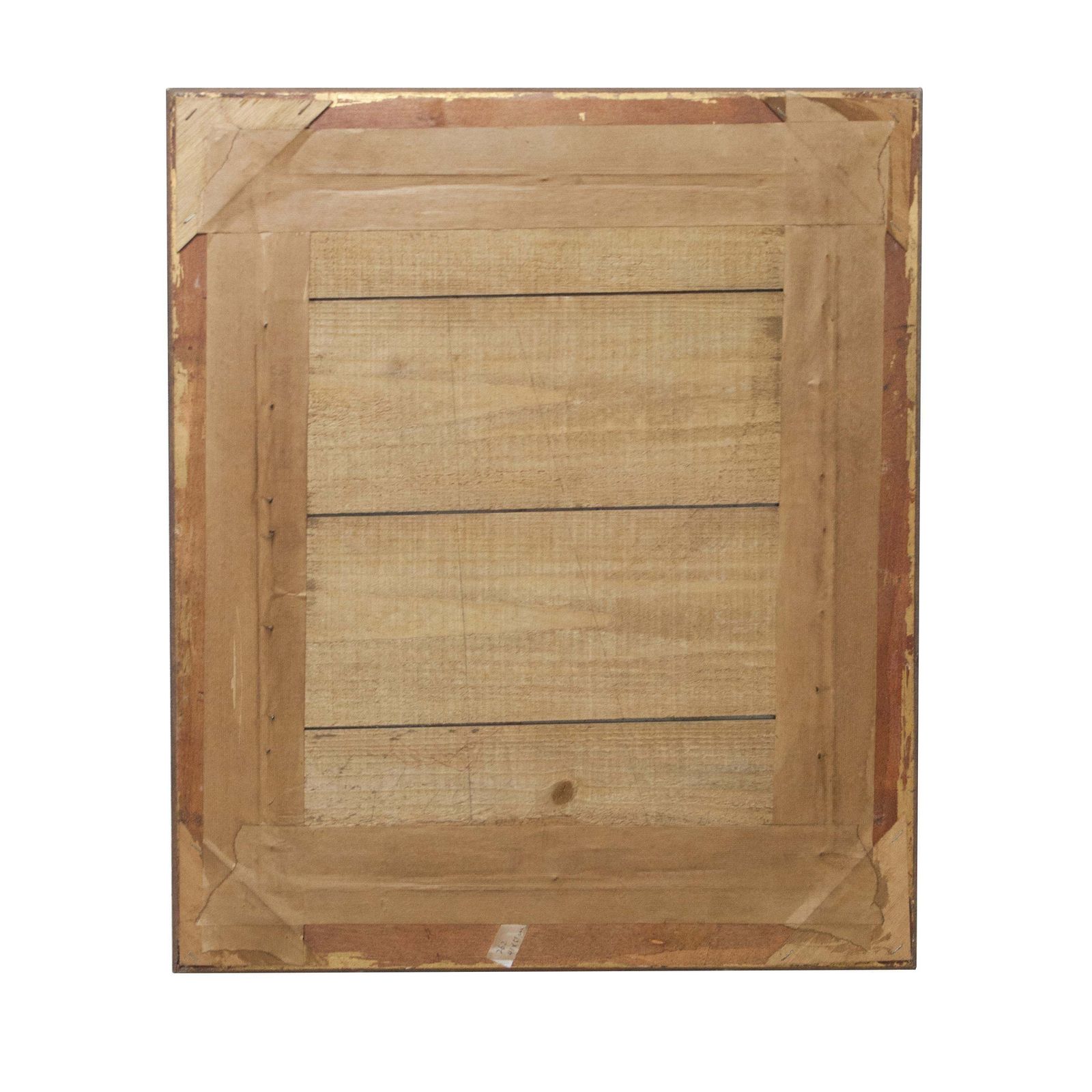 Neoclassical Empire Gold Hand Carved Wooden Mirror, Spain, 1970 photo vinterior