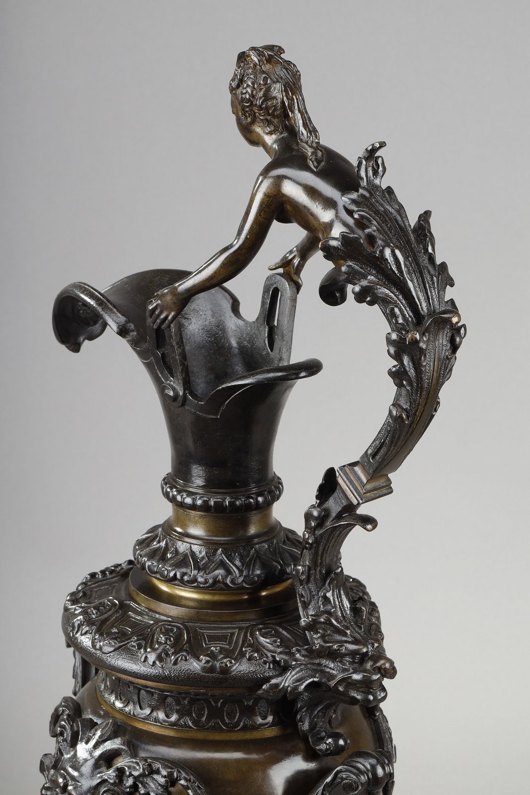 photo buy Pair Of Decorative Bronze Ewers In The Renaissance Style